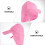 1Stk Pinker Kinder Sonnenhut Anti-Uv Polyester Weitkrempiger Hut 4