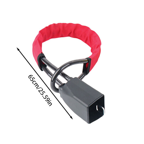 Steering Wheel Lock Adjustable & Telescopic U Lock With Break Window 1