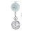 Blaue Retraktierbare Clip-on Quartz Brustuhr Für Pflegepersonal 2