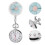 Blaue Retraktierbare Clip-on Quartz Brustuhr Für Pflegepersonal 10