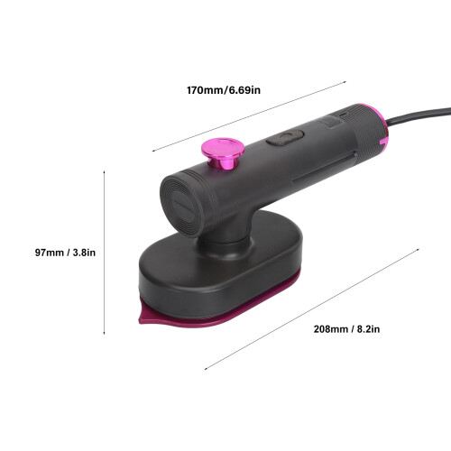 Handheld Steam Iron Mini 424g Titanium EU 220V 1