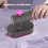 Handheld Steam Iron Mini 424g Titanium EU 220V 10