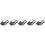 5Pcs Tpr Black Dog Mouth Mask Basket Muzzle Anti- Comfortable 7