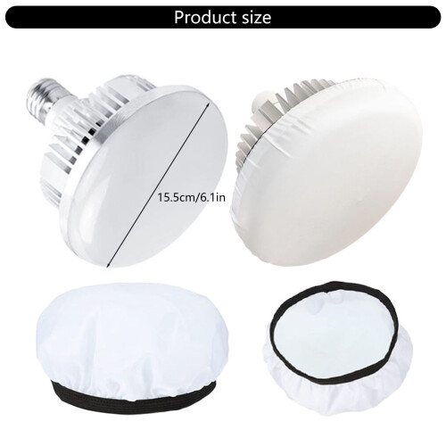 Creative Photography Diffuser Lamp Sock Soft Light Covers,Soft Lamp Covers Cloth Softbox Diffuser User Friendly Designs 2