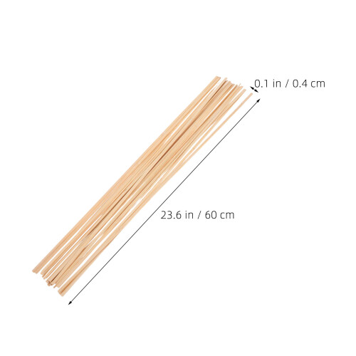 20Pcs Bamboo Sticks for Kite Making Strong Lightweight Craft Rods 2