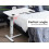 Levede Mobile Sit Stand Over Bed Desk USB White 2