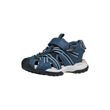 Geox Borealis - Denim - Musta Nahkasandaalit