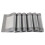 (F009-7 Single frame silver gray) 10-Pack Heatproof Non-Slip Kitchen Placemats 4