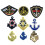 Kids Navy Captain Hat White Military Style 5