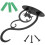 Wall Hanging Basket Hanger Hook Halloween Lantern Bird Feeder 8