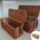 Handgeweven rotan kabeldoos – geventileerd, wit, klein 6