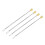 4pcs Extendable Back Scratcher 16.6-42.5cm Steel 16