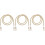 3Pcs DIY Pearl Bag Chain Stylish Handbag Strap Replacement Accessories 8