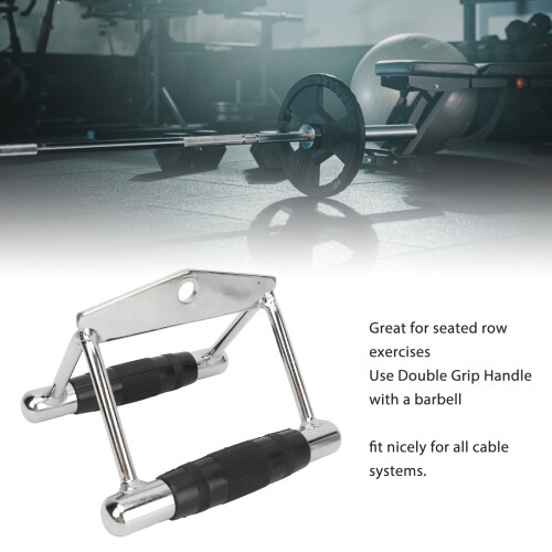 880LBS Max Double D Cable Row Handle