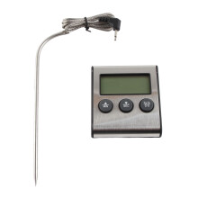 Grillthermometer – Schnelle und präzise Temperaturmessung – Vielseitig einsetzbar – Intelligente Alarme – Elektronisches Sondenthermometer