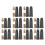 10Set Rubber Brass Welding Cable Connectors 200-250A Quick Fitting 2