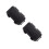 2Pcs Waterproof Shockproof Survival Storage Case Black ABS Outdoor Box 6