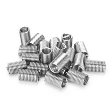 Corrosion Resistant Wire Thread Insert Wide Application Self Tapping Thread Inserts For Engineering Plastics With Anti Loose Design