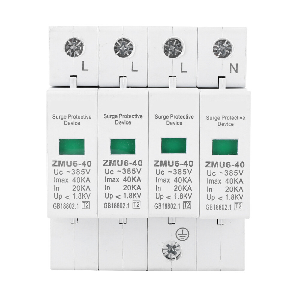 Photovoltaic Lightning Protection Device For Surge Protector, Low Voltage Arrester With Flame Retardant Shell Fast Response Time Modular Design Rail 9014198250117