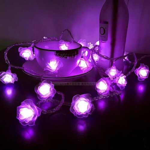 Blomslinga Batteridriven 20LED 2