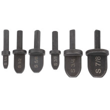 Copper Pipe Swaging Tool for Air Conditioning Install, Manual Copper Pipe Swage Tool with Wear Resistance, Flaring Bit Set for HVAC Repairs
