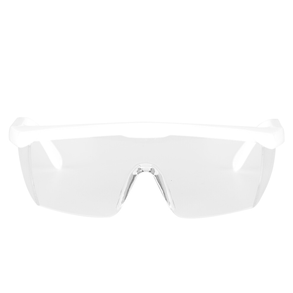 UV Blocking Safety Goggles Scratch Resistant Coating Impact Resistant Lightweight Waterproof Fog Proof Clear Vision Adjustable Fit For Home And