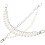 4Pcs Silver Pearl Decor Chain for DIY Bag Making and Purse Strap 8