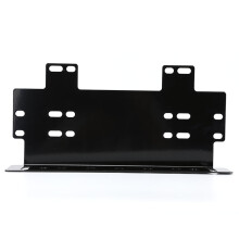 Offroad Light Bar Mount Bracket, Helpful Universal Front License Plate Mounting Bracket for Truck SUV4x4Auxiliary Lighting, Super Solid