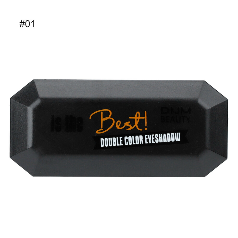 Waterproof Glitter Eyeshadow, Highly Pigmented Dual Color Eyeshadow with Shimmering Glitter Smooth Texture and Long Lasting Color, Easy to Apply