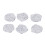 100pcs Pirate Coins Decor Plastic Silver 13