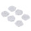 100pcs Pirate Coins Decor Plastic Silver 12