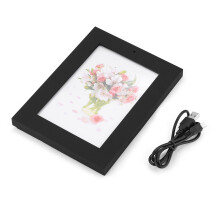 Cadre de surveillance invisible au design traditionnel, compatible avec une carte mémoire de 32 Go, matériaux écologiques de haute qualité,