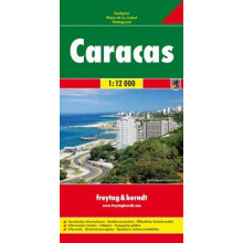 Caracas City Map 1:12,000
