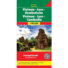 Vietnam - Laos - Cambodia, Automap 1:900.000