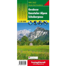 WK 062 Gesäuse - Ennstaler Alps - Schoberpass, Walking map 1