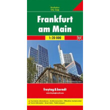 Frankfurt, City Plan 1:20.000