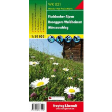 Fischbacher Alps, Walking-, Bike- and Leisure map 1:50.000,