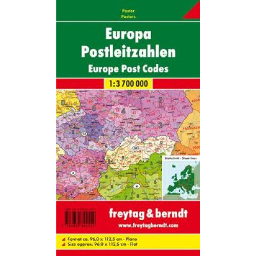 European by district 1:3.7m