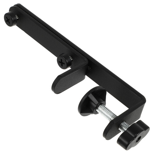 4Pcs Removable Iron Hole Board Racks Black Home Fixing Shelf 1