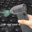 Mini Jet Blower 6000mAh Handheld Black ABS 50 m/s 4