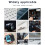Mini Jet Blower 6000mAh Handheld Black ABS 50 m/s 3