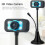 PC Webcam Desktop Computer Camera USB Webcam for Home Dormitory Tabletop Computer Webs Camera with Microphone 8