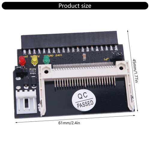 Compact Flashing σε κάρτα, μετατροπείς σκληρών δίσκων 40 ακίδων, θηλυκή κάρτα επέκτασης 2