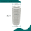 Compost Bin Outdoor White 2 PCS 2