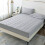 Drap-housse matelassé en coton uni, 1 pièce 6