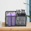 Chailin storage basket with 2 compartments white 3