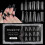 Poly Extension Gels Duals Nails Forms Poly Nails Gels Forms Nails Σετ άκρων επέκτασης ακρυλικών ψεύτικων 6