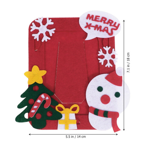 Photo Frame Craft Kit Christmas Style 1 Pack 1