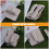 Car Visor Sunglasses Holder Clips Beige 2 pcs 3
