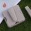 Car Visor Sunglasses Holder Clips Beige 2 pcs 4